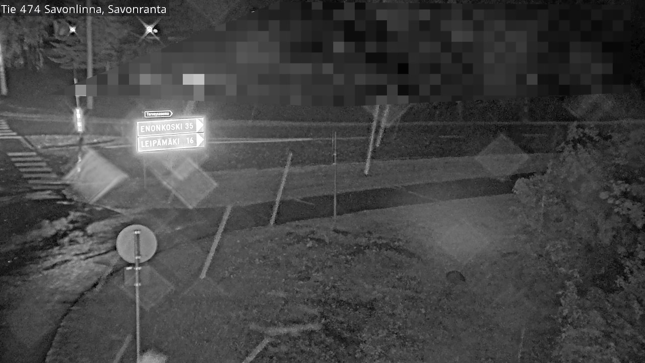 Weather Camera Image Väg 474 Nyslott Savonranta, Savonlinna, Etelä-Savo