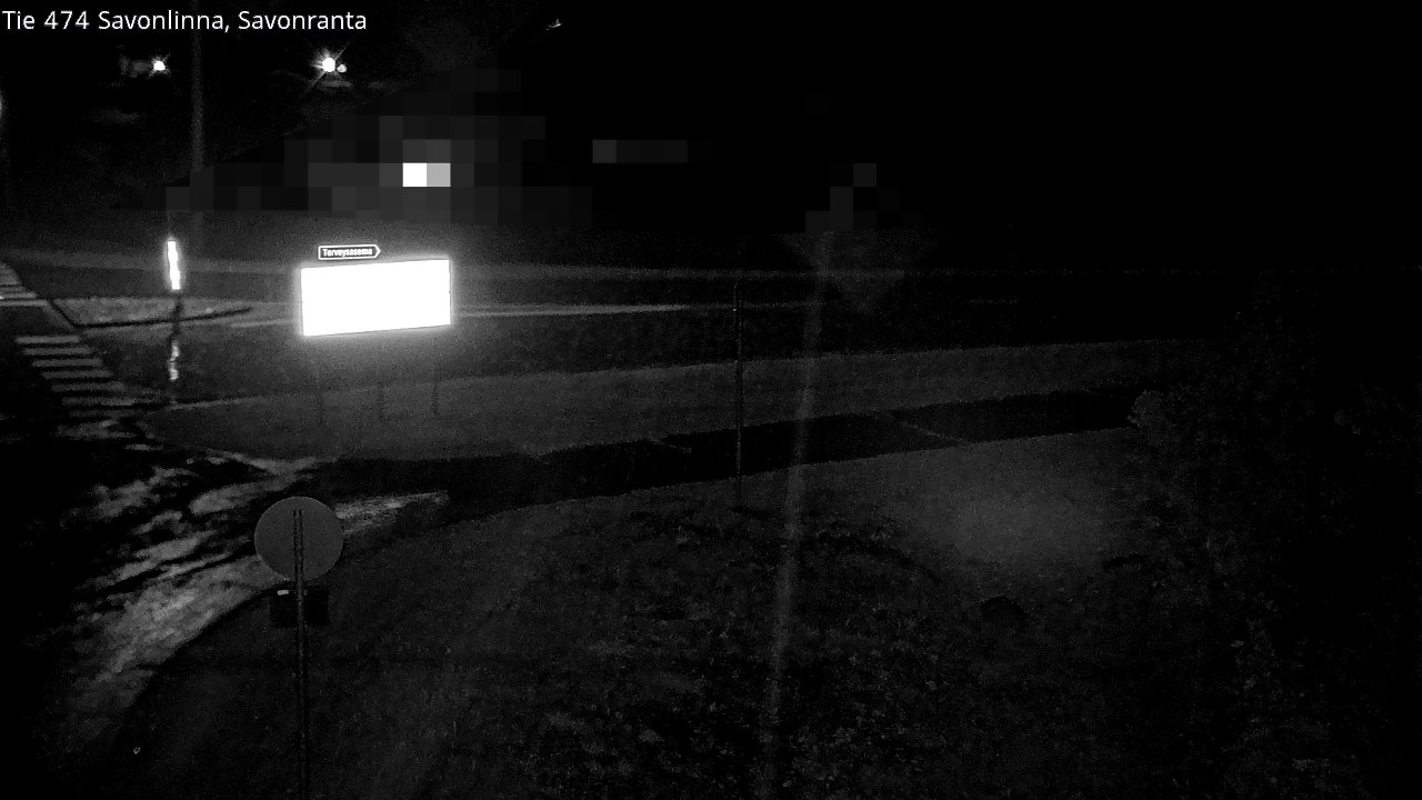 Weather Camera Image Väg 474 Nyslott Savonranta, Savonlinna, Etelä-Savo