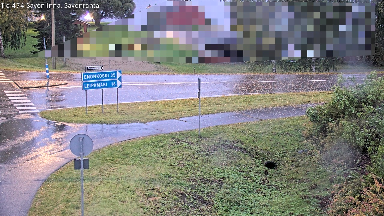 Weather Camera Image Väg 474 Nyslott Savonranta, Savonlinna, Etelä-Savo