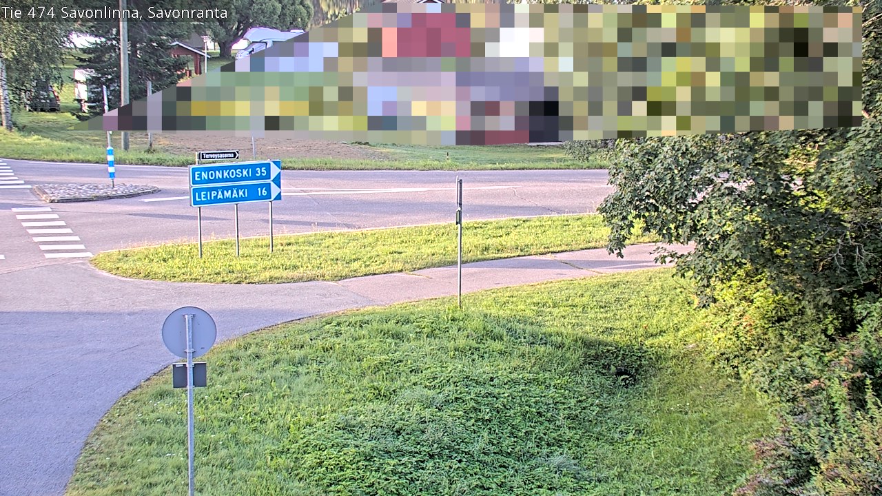 Weather Camera Image Road 474 Savonlinna Savonranta, Savonlinna, Etelä-Savo