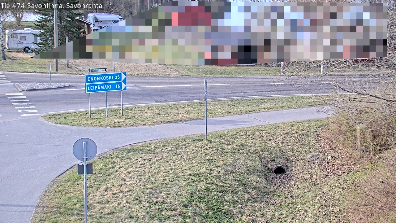 Weather Camera Image Road 474 Savonlinna Savonranta, Savonlinna, Etelä-Savo