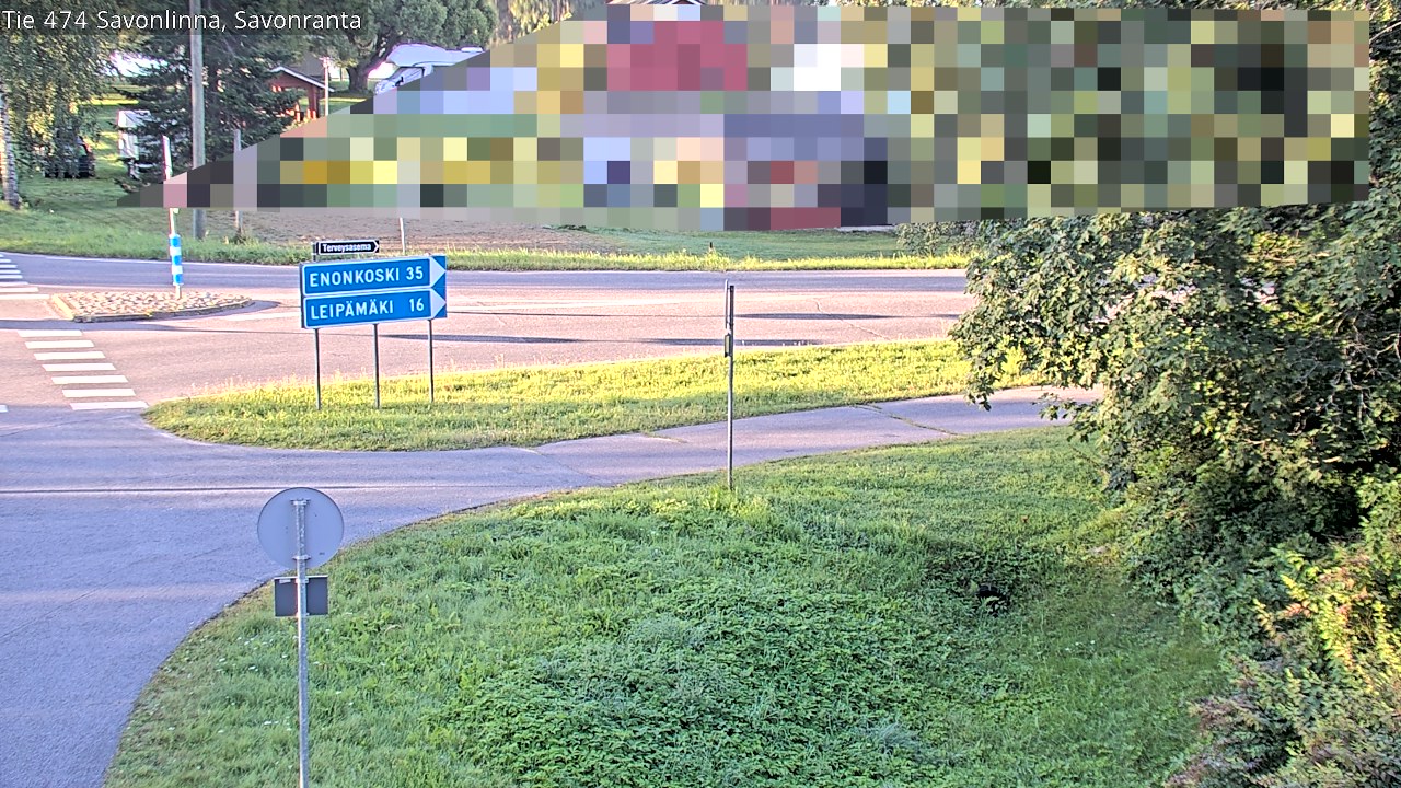 Weather Camera Image Road 474 Savonlinna Savonranta, Savonlinna, Etelä-Savo