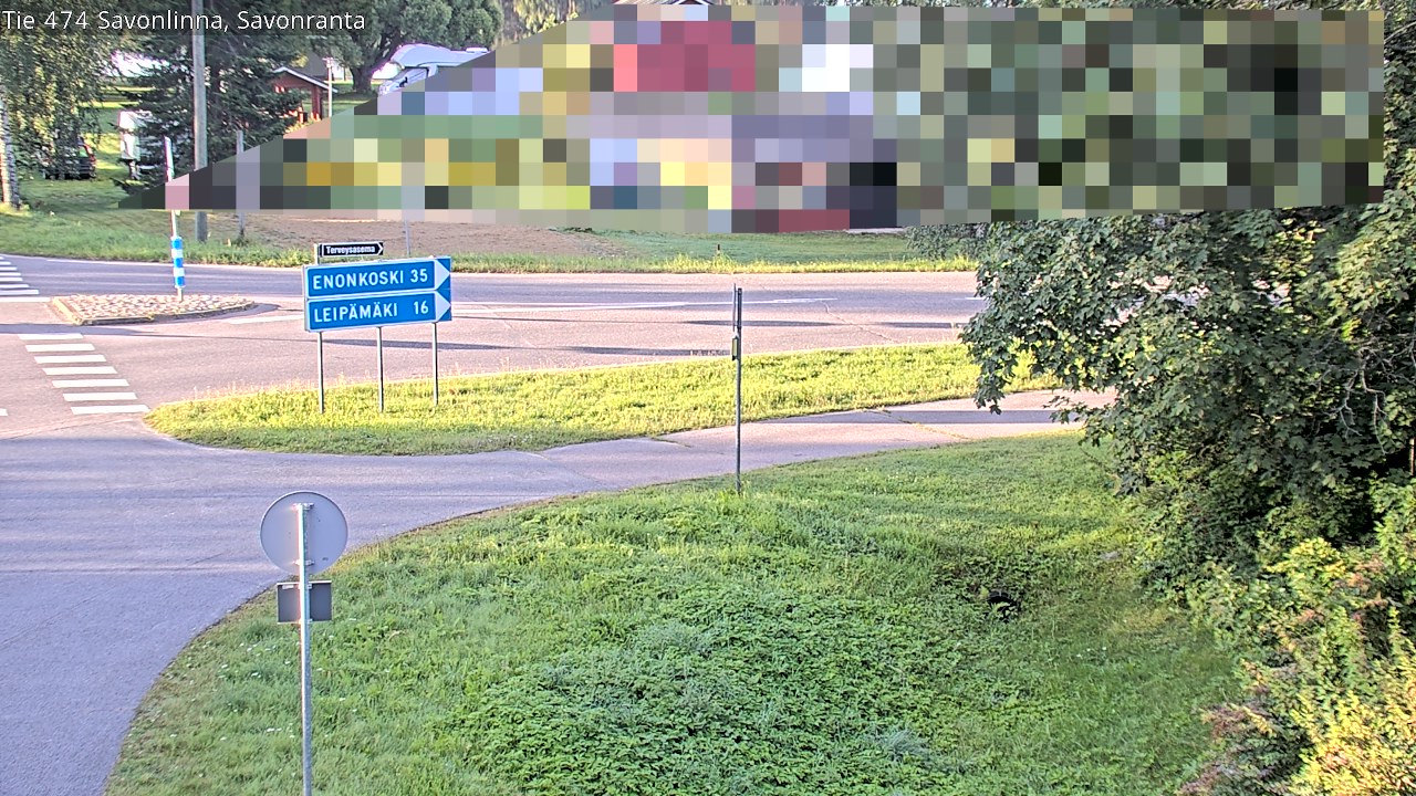 Weather Camera Image Road 474 Savonlinna Savonranta, Savonlinna, Etelä-Savo