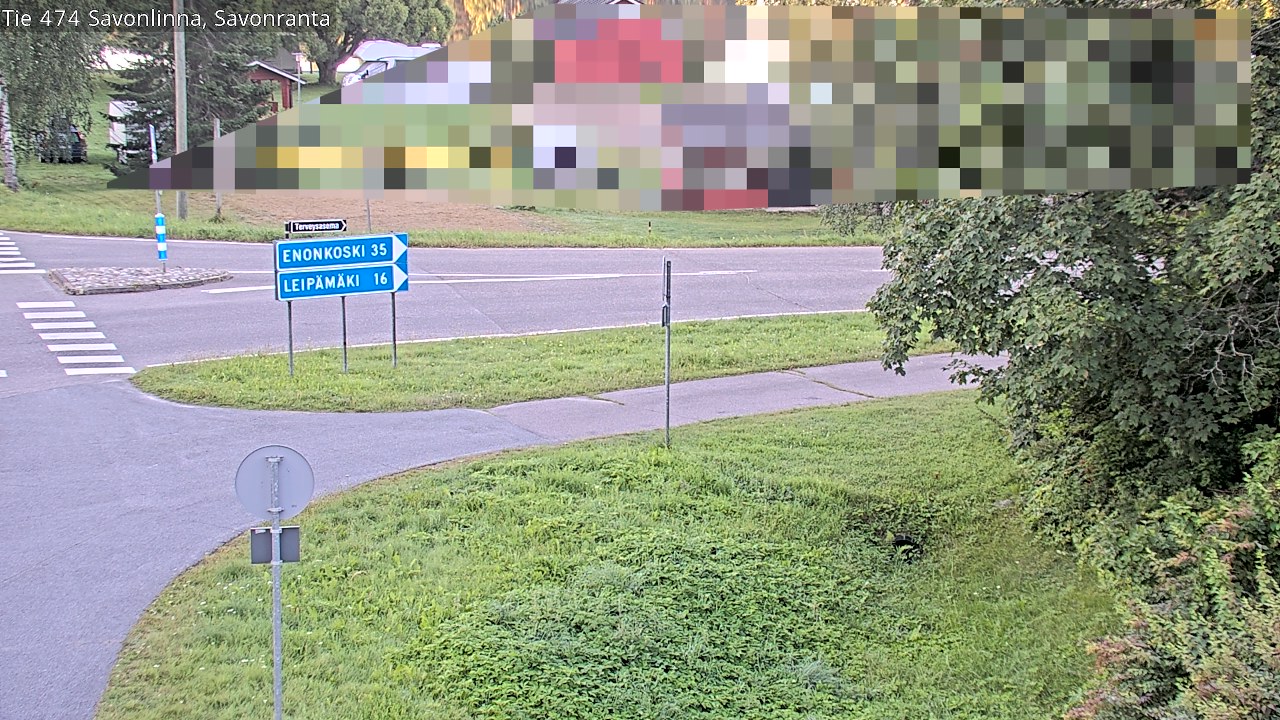 Weather Camera Image Road 474 Savonlinna Savonranta, Savonlinna, Etelä-Savo