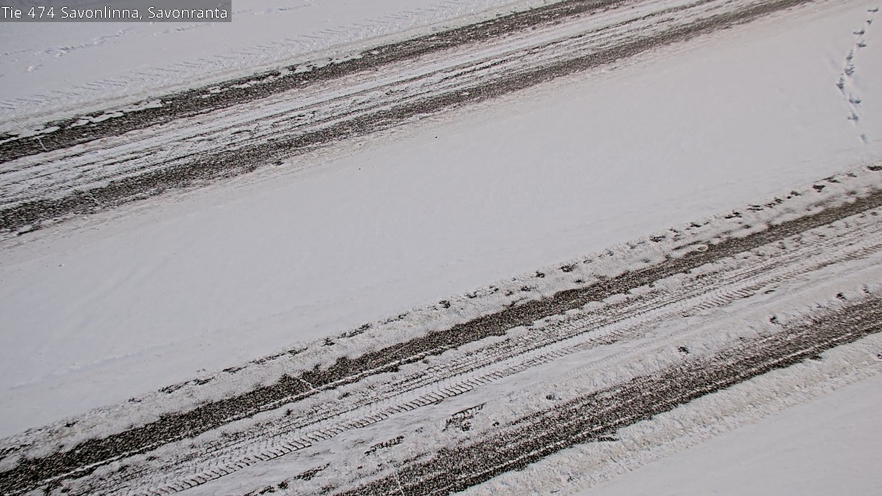 Weather Camera Image Road 474 Savonlinna Savonranta, Savonlinna, Etelä-Savo