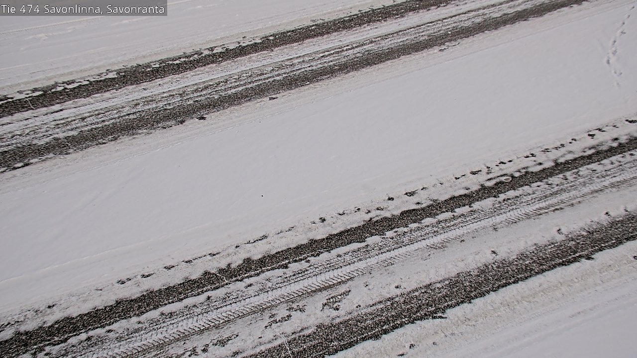 Weather Camera Image Road 474 Savonlinna Savonranta, Savonlinna, Etelä-Savo