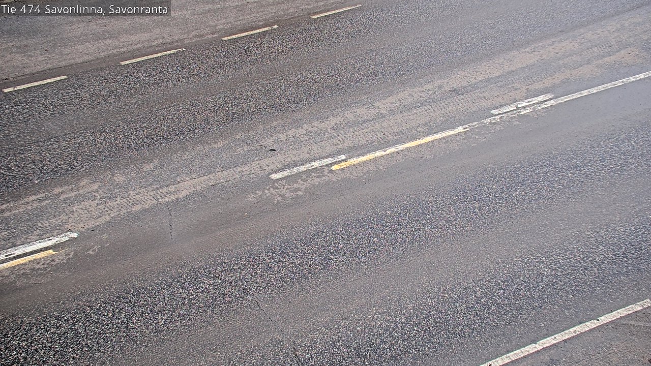 Weather Camera Image Väg 474 Nyslott Savonranta, Savonlinna, Etelä-Savo