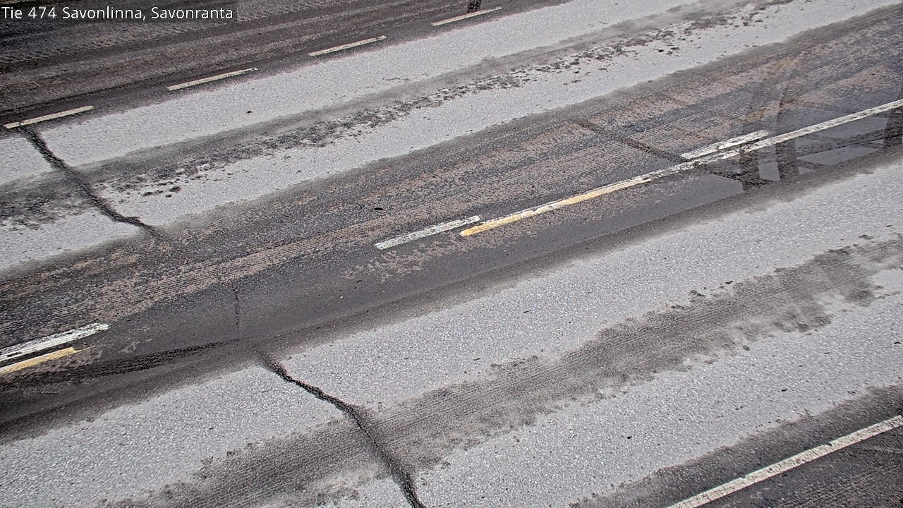Weather Camera Image Väg 474 Nyslott Savonranta, Savonlinna, Etelä-Savo