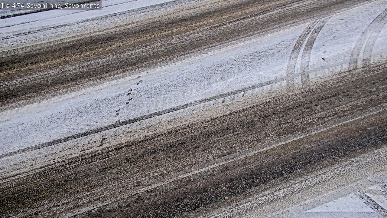 Weather Camera Image Väg 474 Nyslott Savonranta, Savonlinna, Etelä-Savo