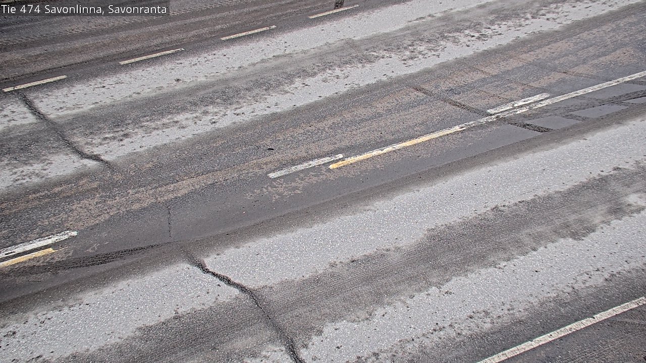 Weather Camera Image Väg 474 Nyslott Savonranta, Savonlinna, Etelä-Savo