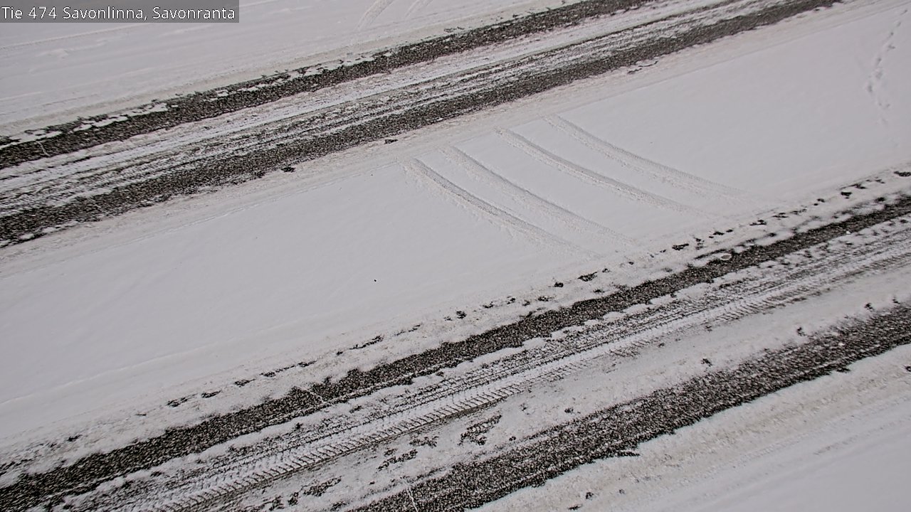 Weather Camera Image Road 474 Savonlinna Savonranta, Savonlinna, Etelä-Savo