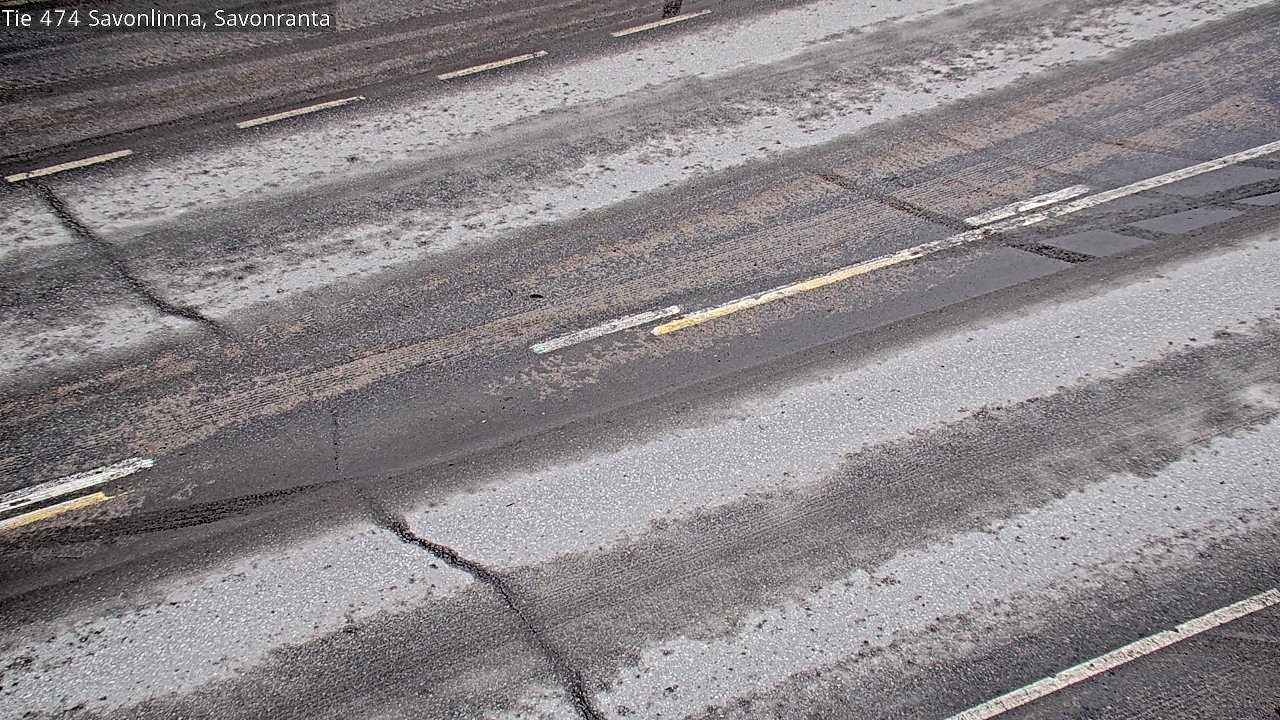 Weather Camera Image Väg 474 Nyslott Savonranta, Savonlinna, Etelä-Savo