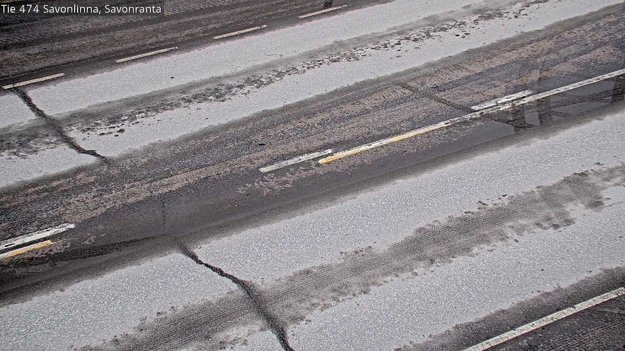 Weather Camera Image Väg 474 Nyslott Savonranta, Savonlinna, Etelä-Savo