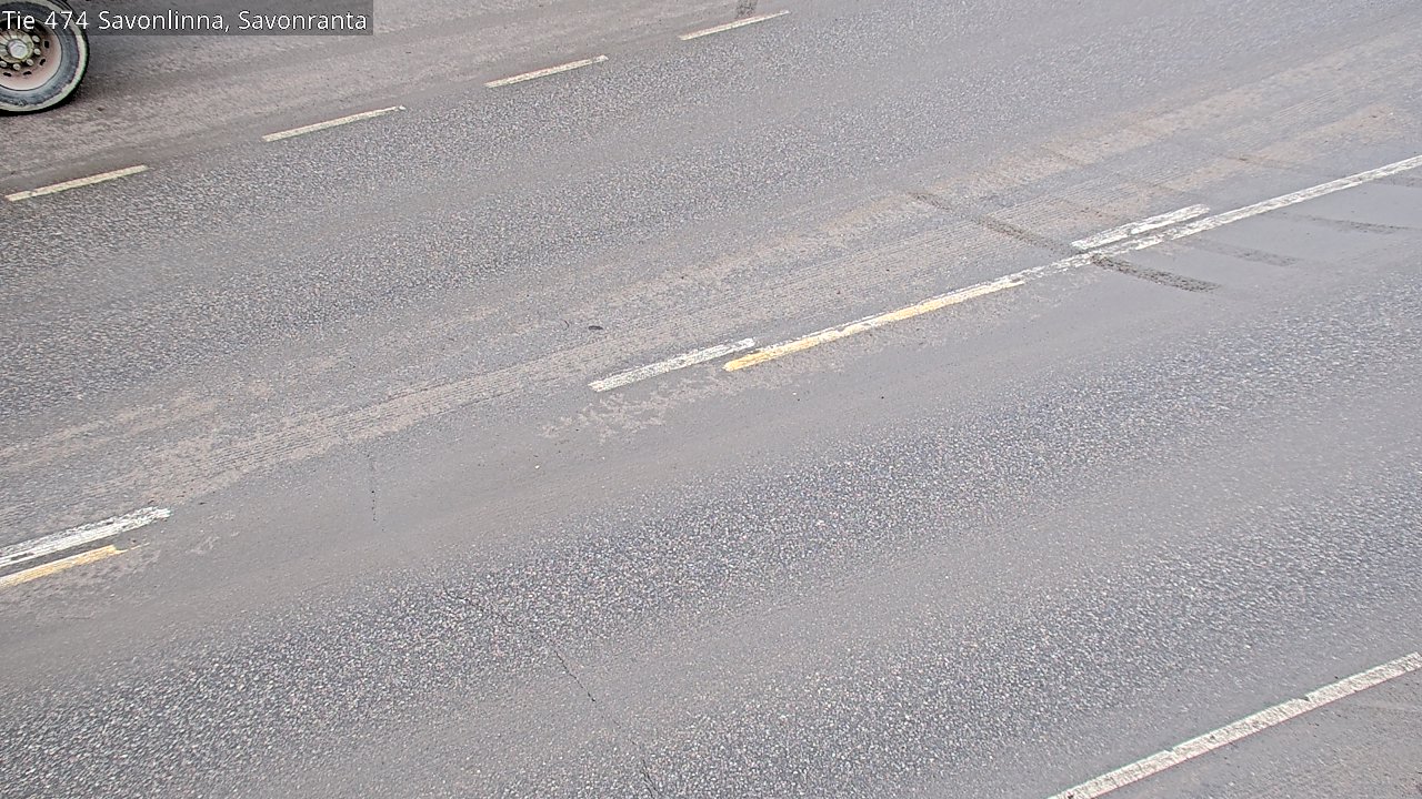 Weather Camera Image Väg 474 Nyslott Savonranta, Savonlinna, Etelä-Savo