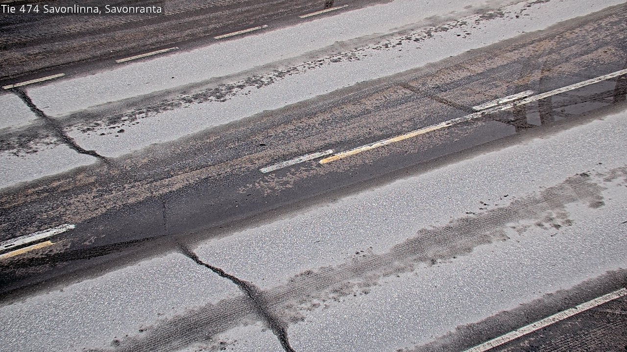 Weather Camera Image Väg 474 Nyslott Savonranta, Savonlinna, Etelä-Savo