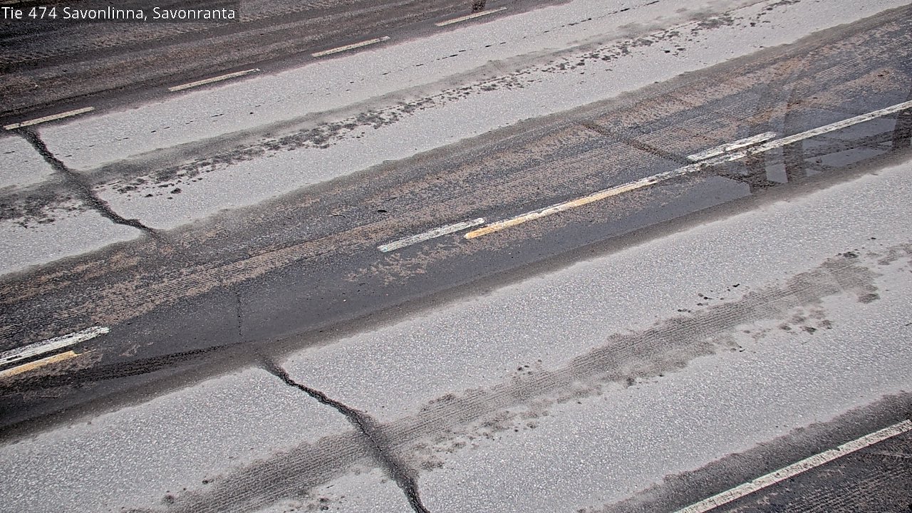 Weather Camera Image Väg 474 Nyslott Savonranta, Savonlinna, Etelä-Savo