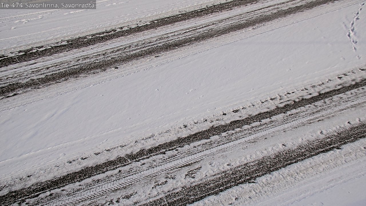 Weather Camera Image Road 474 Savonlinna Savonranta, Savonlinna, Etelä-Savo