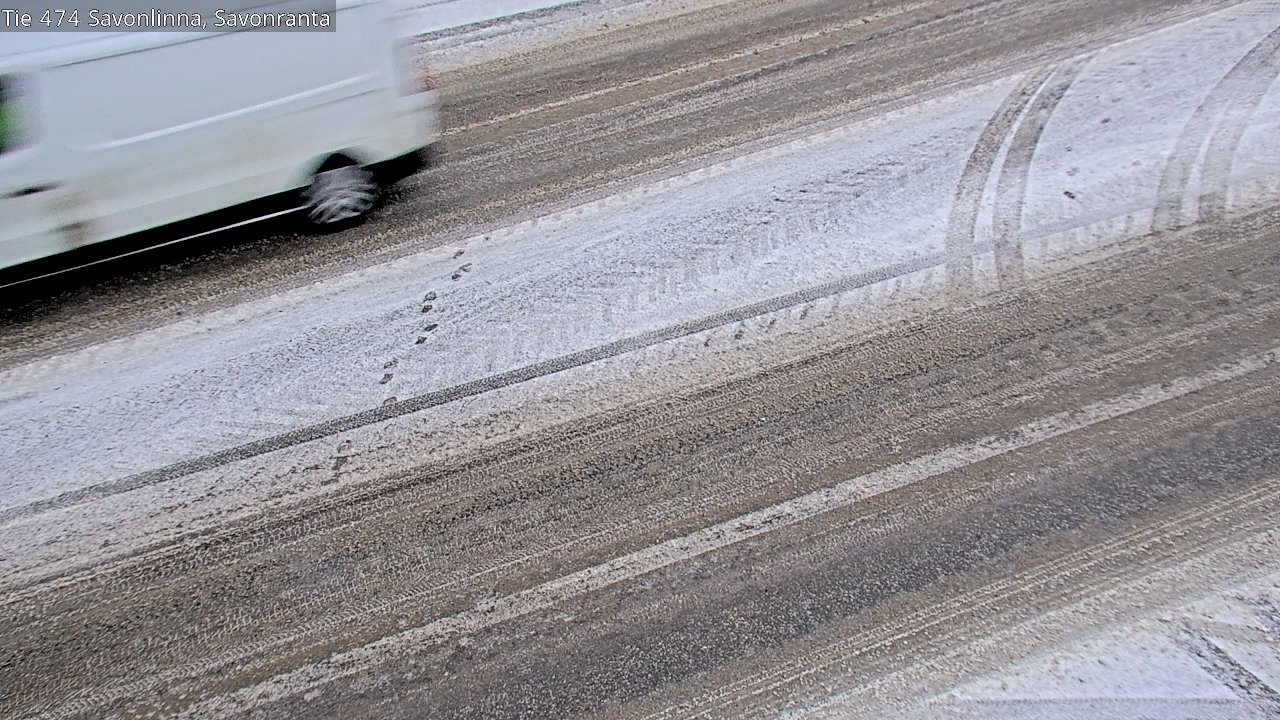 Weather Camera Image Väg 474 Nyslott Savonranta, Savonlinna, Etelä-Savo