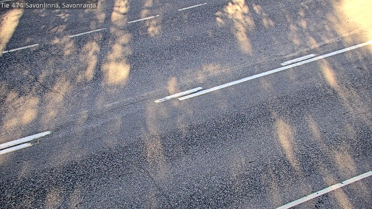 Weather Camera Image Väg 474 Nyslott Savonranta, Savonlinna, Etelä-Savo