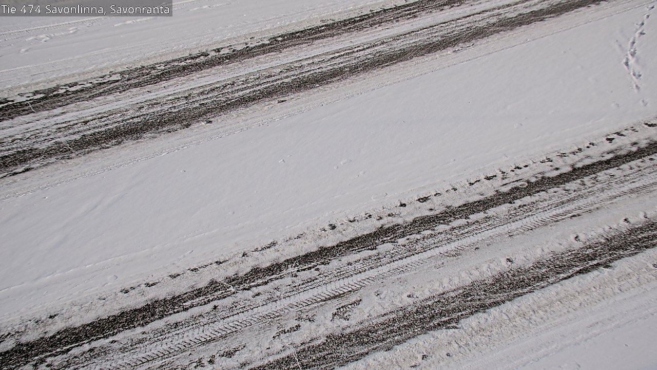 Weather Camera Image Road 474 Savonlinna Savonranta, Savonlinna, Etelä-Savo