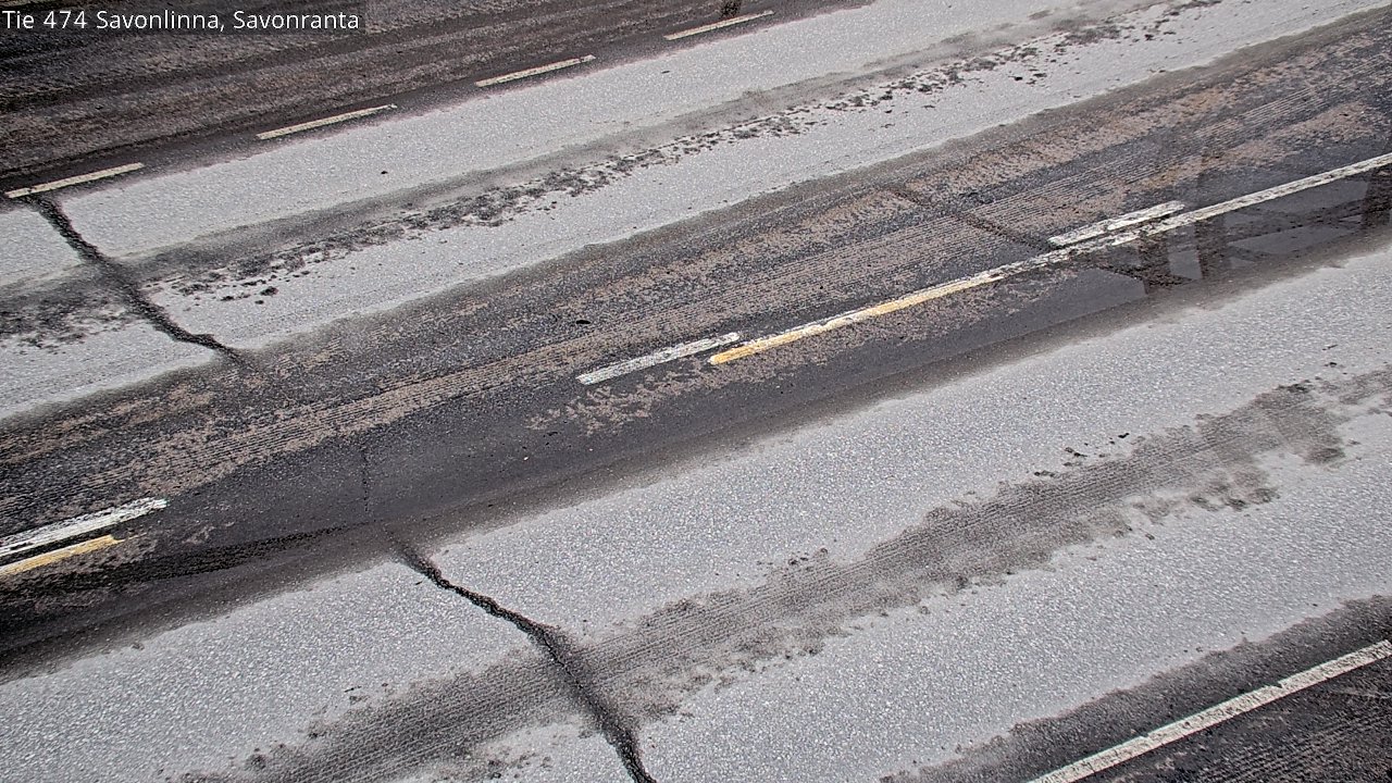 Weather Camera Image Väg 474 Nyslott Savonranta, Savonlinna, Etelä-Savo