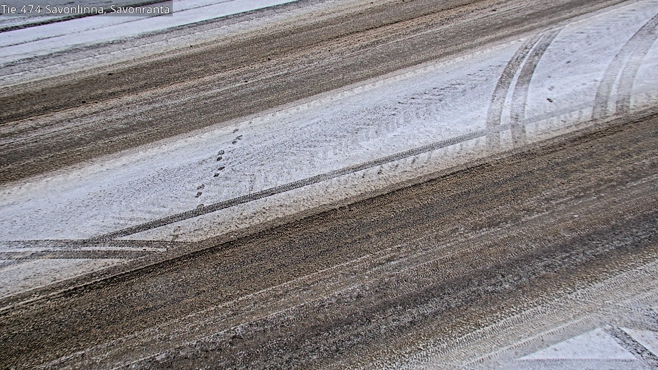 Weather Camera Image Väg 474 Nyslott Savonranta, Savonlinna, Etelä-Savo