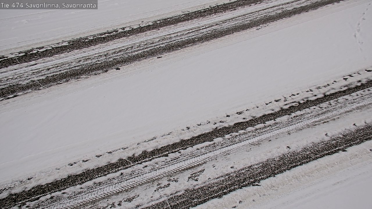 Weather Camera Image Road 474 Savonlinna Savonranta, Savonlinna, Etelä-Savo
