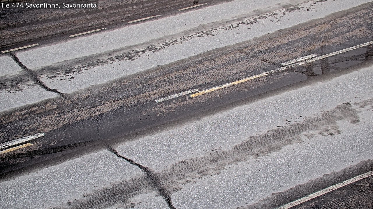 Weather Camera Image Väg 474 Nyslott Savonranta, Savonlinna, Etelä-Savo