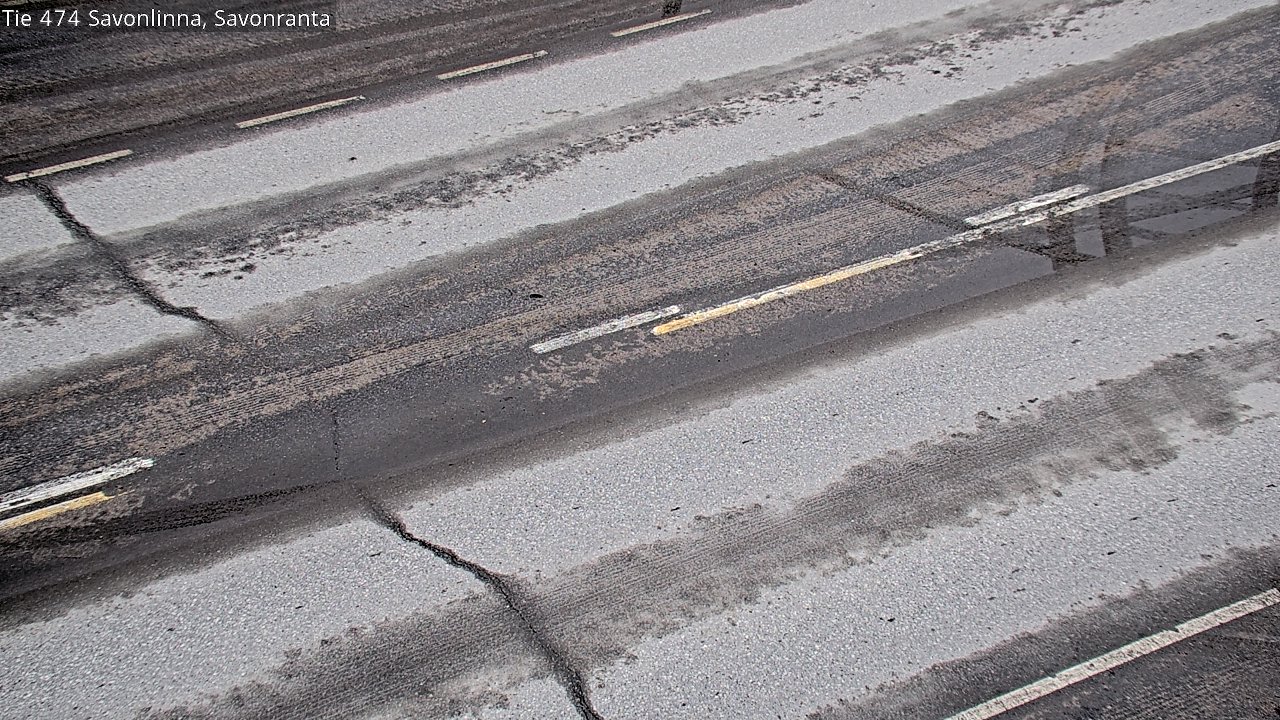 Weather Camera Image Väg 474 Nyslott Savonranta, Savonlinna, Etelä-Savo