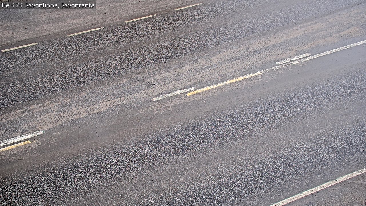 Weather Camera Image Väg 474 Nyslott Savonranta, Savonlinna, Etelä-Savo