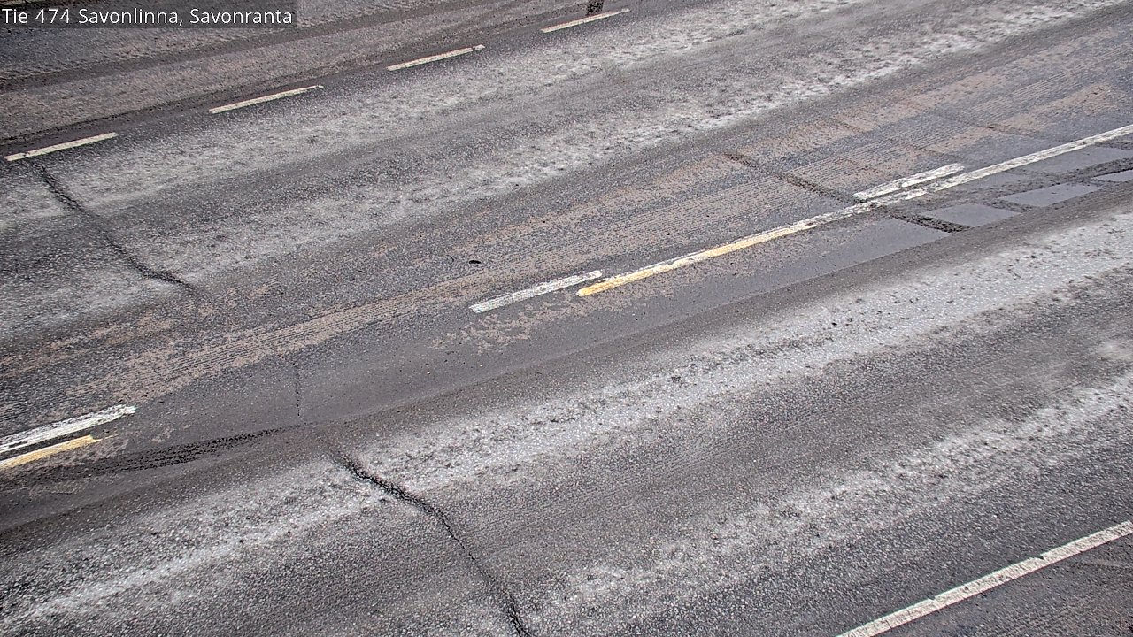 Weather Camera Image Väg 474 Nyslott Savonranta, Savonlinna, Etelä-Savo