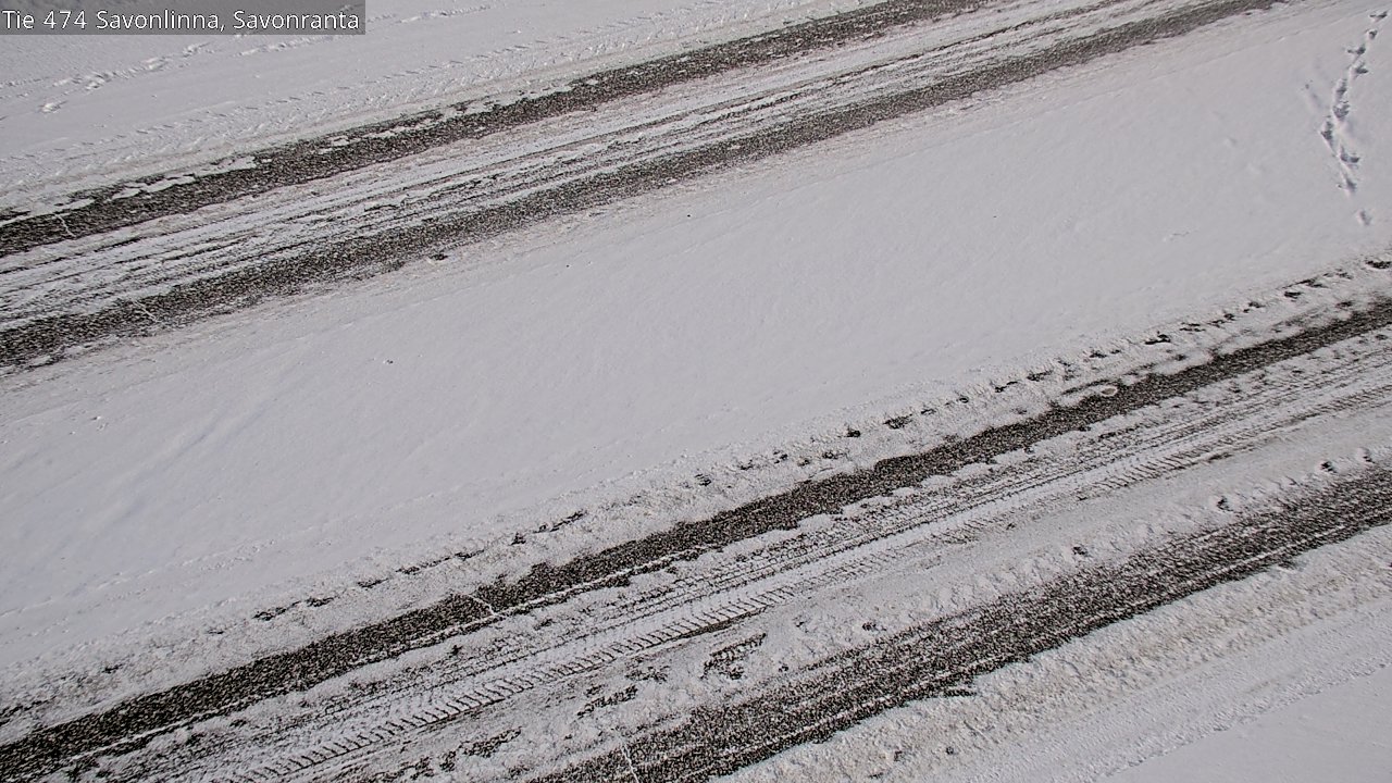 Weather Camera Image Road 474 Savonlinna Savonranta, Savonlinna, Etelä-Savo