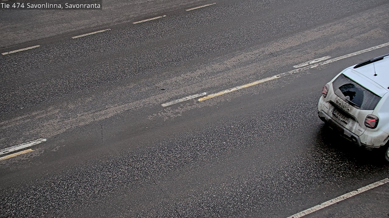 Weather Camera Image Väg 474 Nyslott Savonranta, Savonlinna, Etelä-Savo