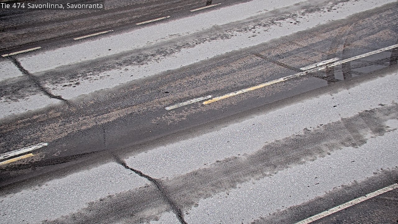 Weather Camera Image Väg 474 Nyslott Savonranta, Savonlinna, Etelä-Savo