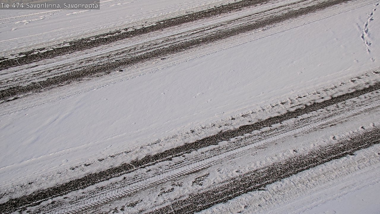 Weather Camera Image Road 474 Savonlinna Savonranta, Savonlinna, Etelä-Savo
