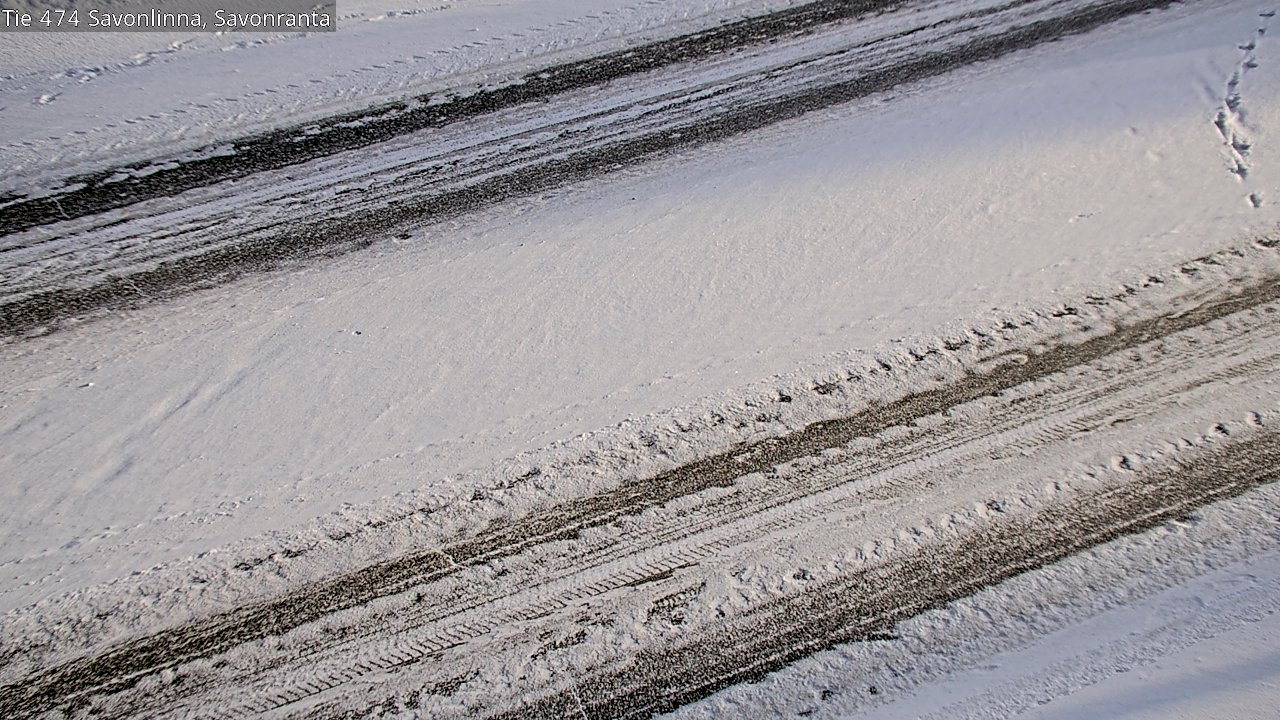 Weather Camera Image Road 474 Savonlinna Savonranta, Savonlinna, Etelä-Savo