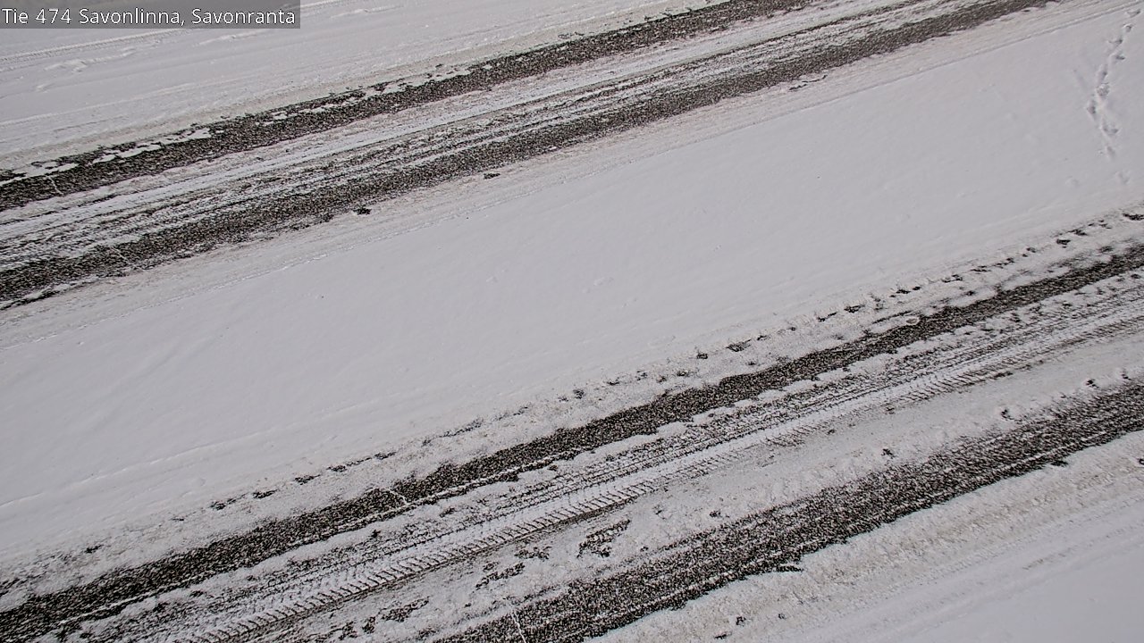 Weather Camera Image Road 474 Savonlinna Savonranta, Savonlinna, Etelä-Savo