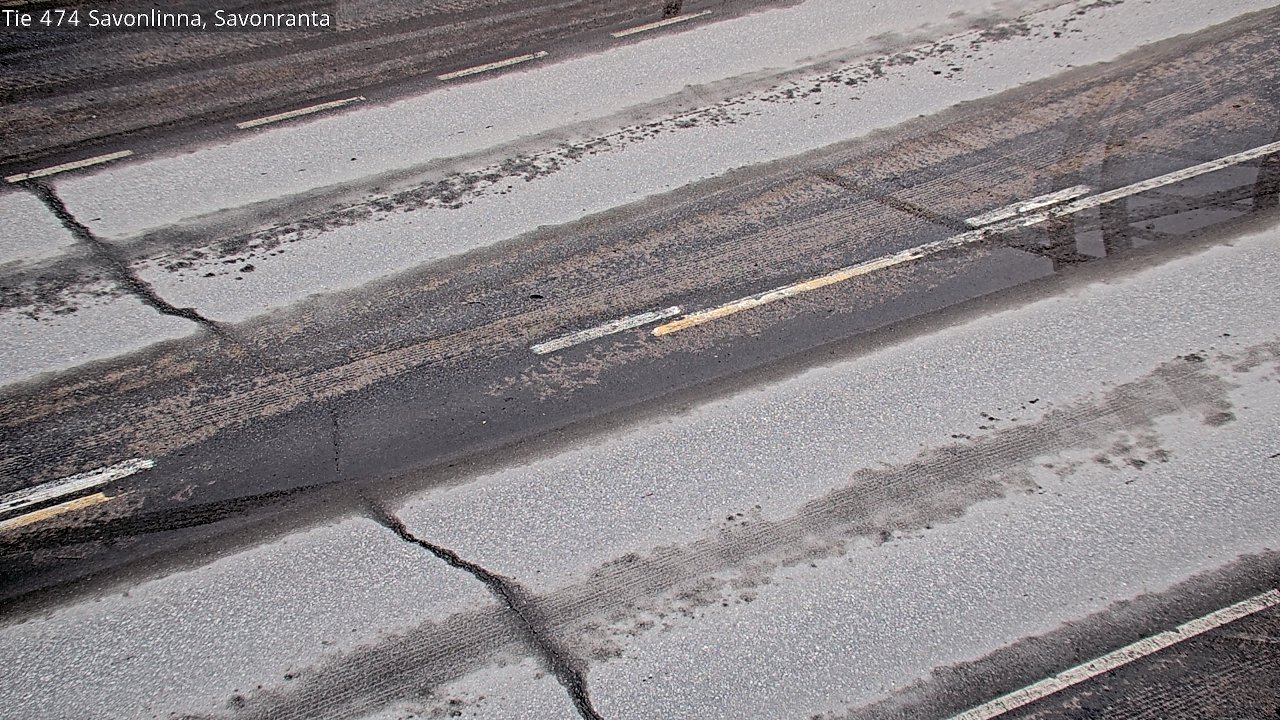 Weather Camera Image Väg 474 Nyslott Savonranta, Savonlinna, Etelä-Savo