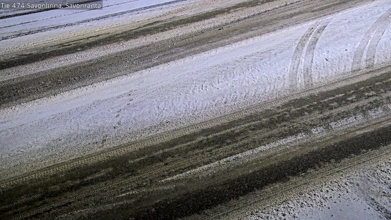 Weather Camera Image Väg 474 Nyslott Savonranta, Savonlinna, Etelä-Savo