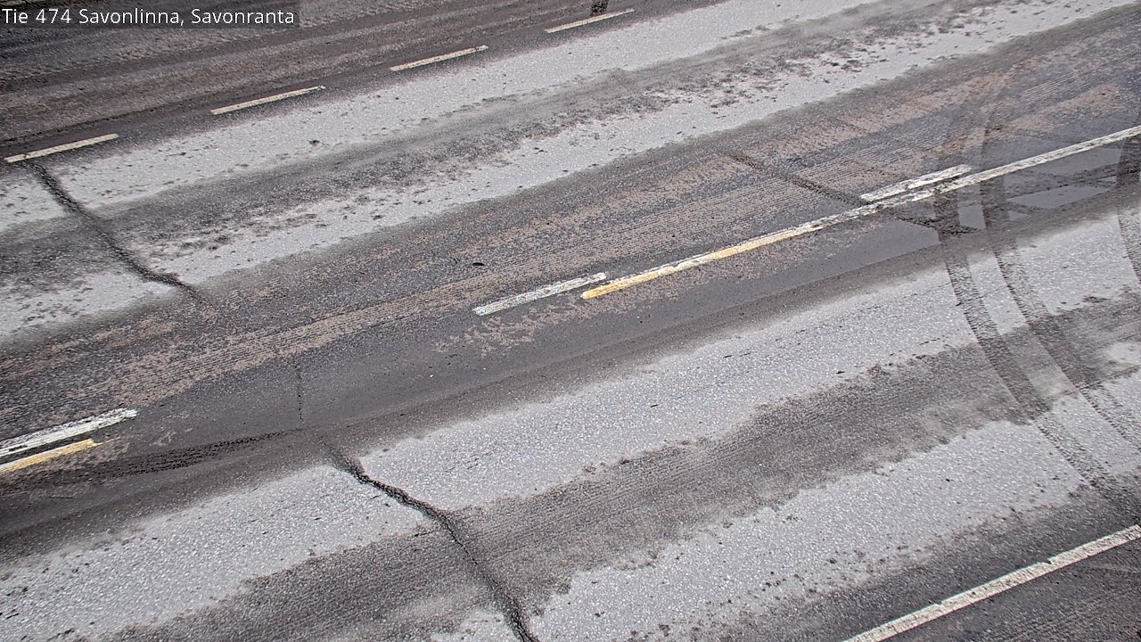 Weather Camera Image Väg 474 Nyslott Savonranta, Savonlinna, Etelä-Savo