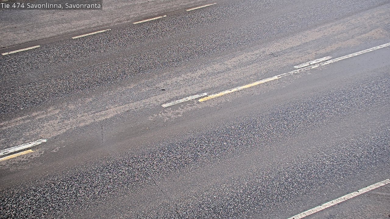 Weather Camera Image Väg 474 Nyslott Savonranta, Savonlinna, Etelä-Savo