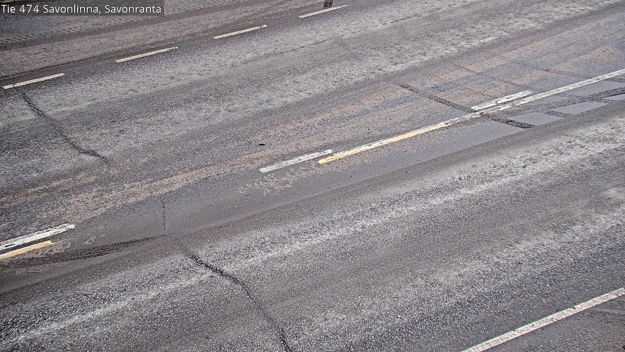 Weather Camera Image Väg 474 Nyslott Savonranta, Savonlinna, Etelä-Savo