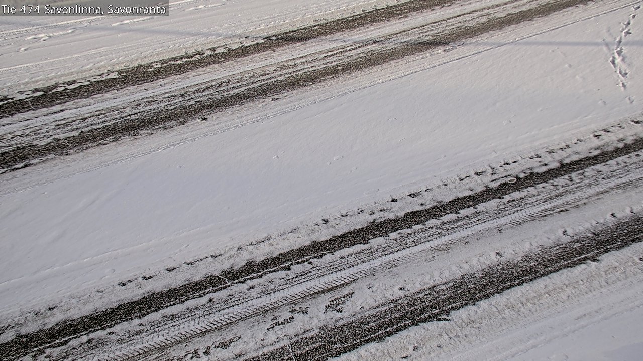 Weather Camera Image Road 474 Savonlinna Savonranta, Savonlinna, Etelä-Savo