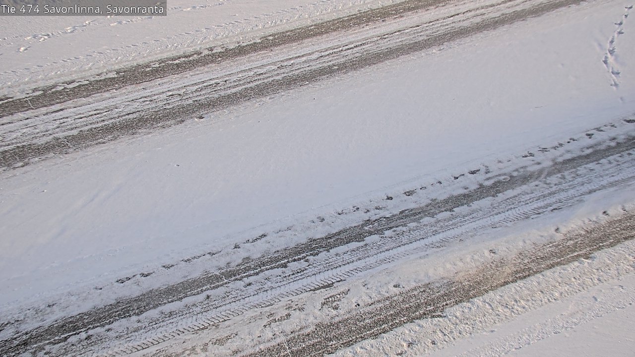 Weather Camera Image Road 474 Savonlinna Savonranta, Savonlinna, Etelä-Savo