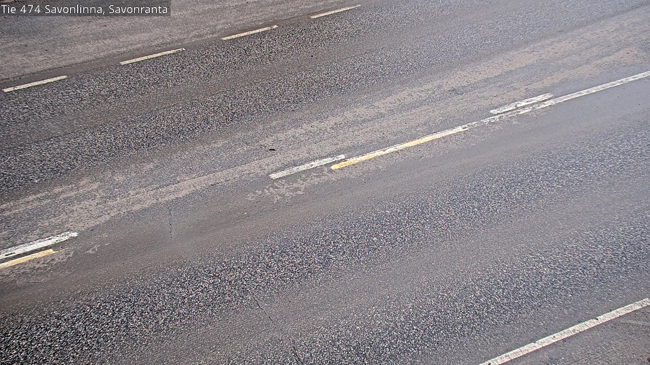 Weather Camera Image Väg 474 Nyslott Savonranta, Savonlinna, Etelä-Savo