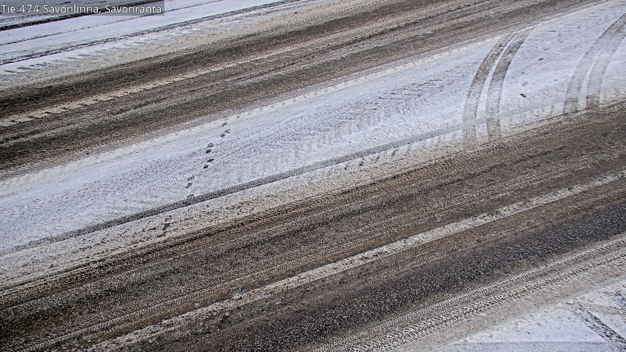 Weather Camera Image Väg 474 Nyslott Savonranta, Savonlinna, Etelä-Savo