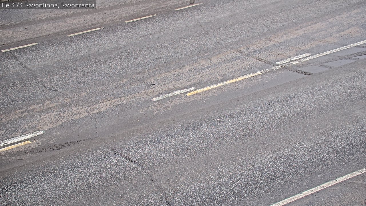 Weather Camera Image Väg 474 Nyslott Savonranta, Savonlinna, Etelä-Savo