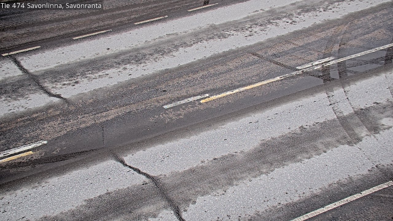Weather Camera Image Väg 474 Nyslott Savonranta, Savonlinna, Etelä-Savo