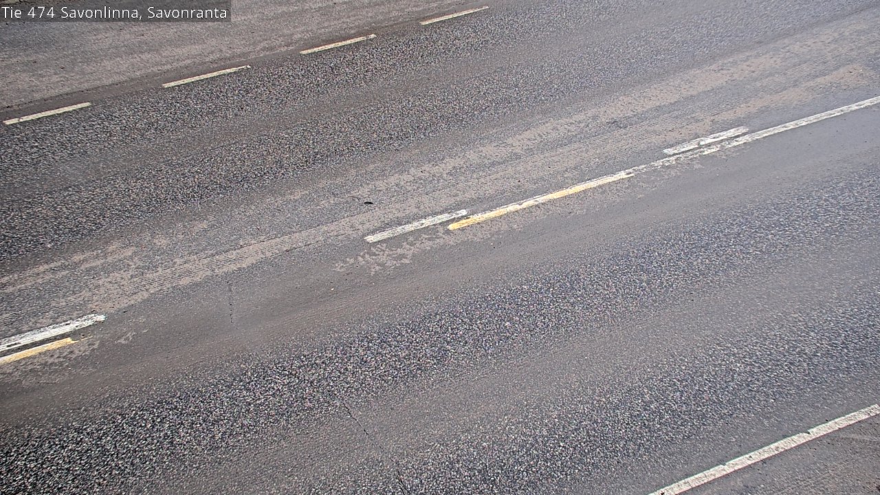 Weather Camera Image Väg 474 Nyslott Savonranta, Savonlinna, Etelä-Savo