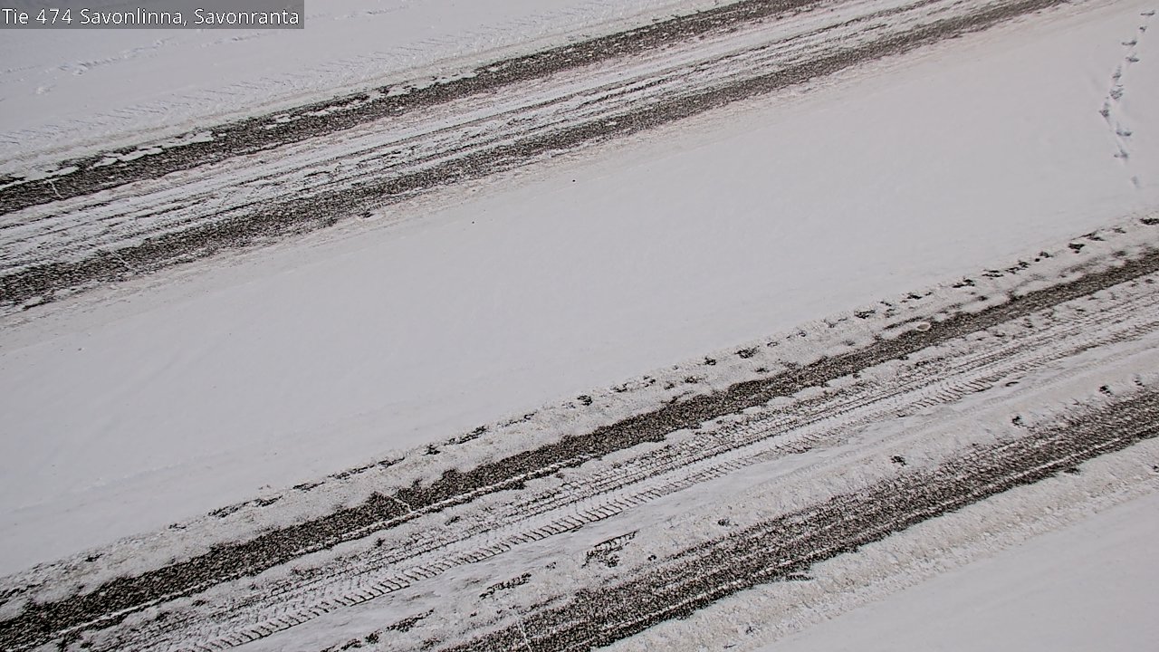 Weather Camera Image Road 474 Savonlinna Savonranta, Savonlinna, Etelä-Savo